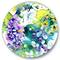 Designart - Bouquet of Wildflowers and Sunflowers - Farmhouse Metal Circle Wall Art